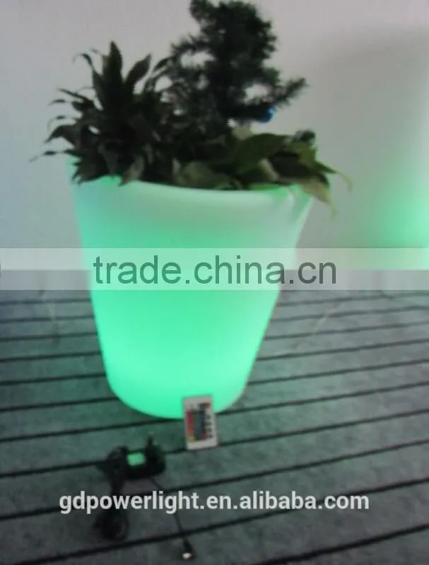 LED Flower pot and vases with remote control 3841A