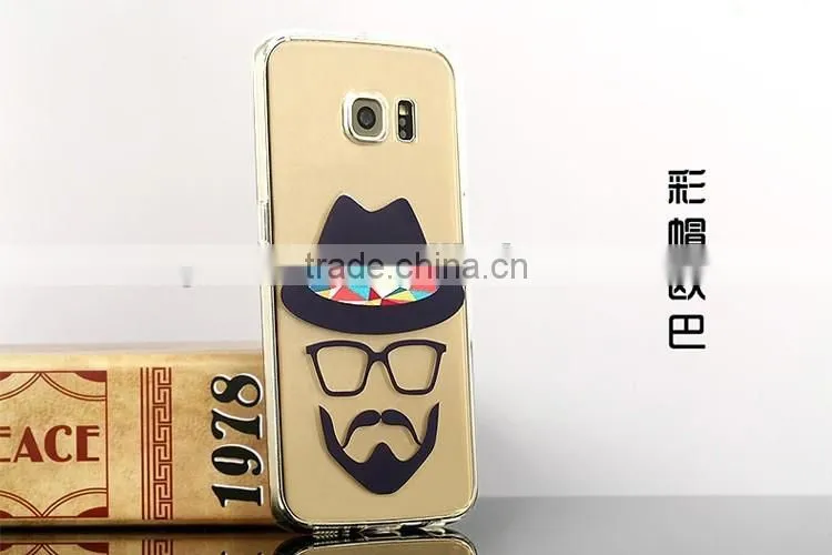 Exquisite Transparent Coloured Drawing Silicone Soft Case for Samsung
