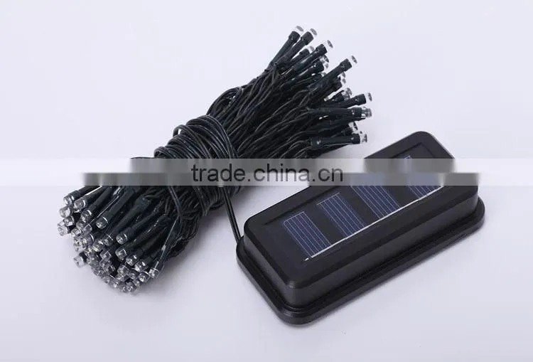 100 led short string christmas lights wedding party decorative solar string lights
