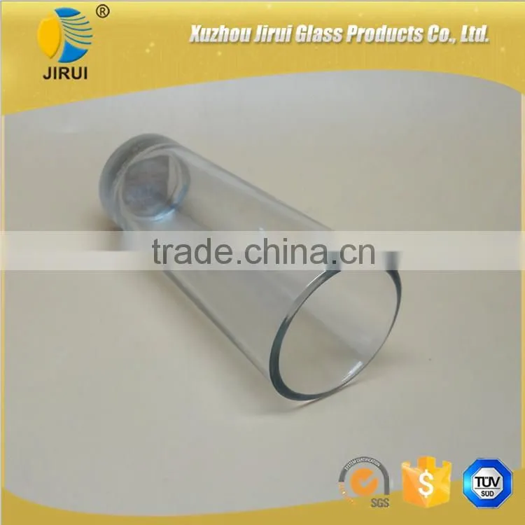 clear round 140ml glass cup