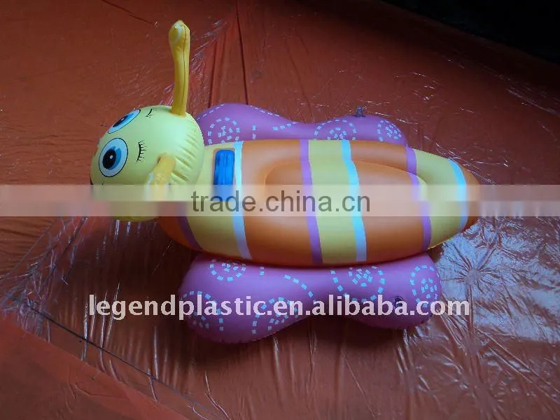 pvc inflatable child bee seat