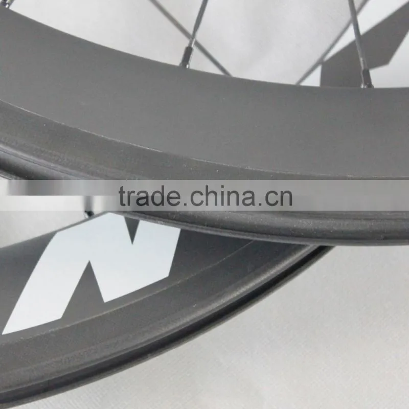 56mm clincher carbon bicycle wheels 27mm width road bike wheelset R13 hubs Sapim CX-Ray spokes 56C