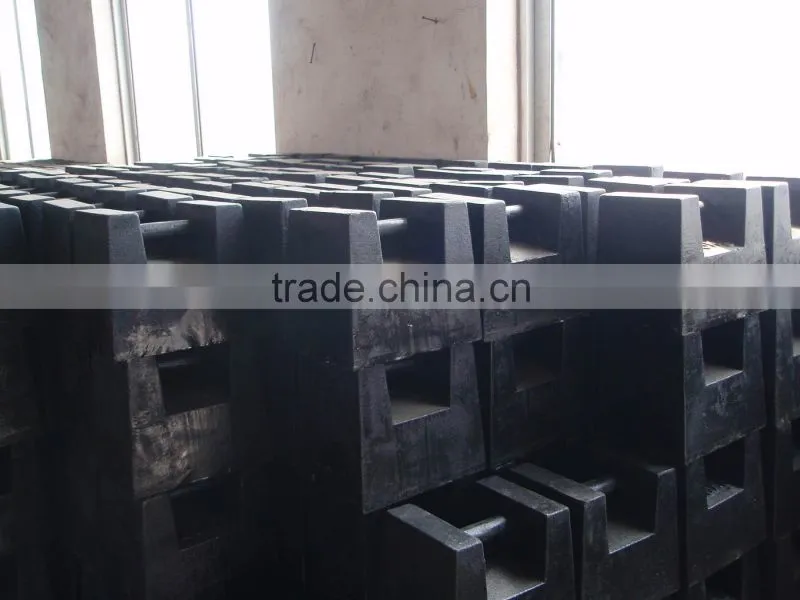 CAST IRON TEST WEIGHT 500KG 20KGS M1 CLASS