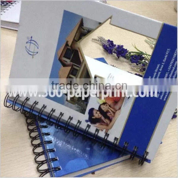 notebook spiral wire custom printed spiral notebook with color pages