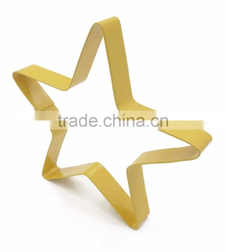 Star shaped cookie cutter stainless steel