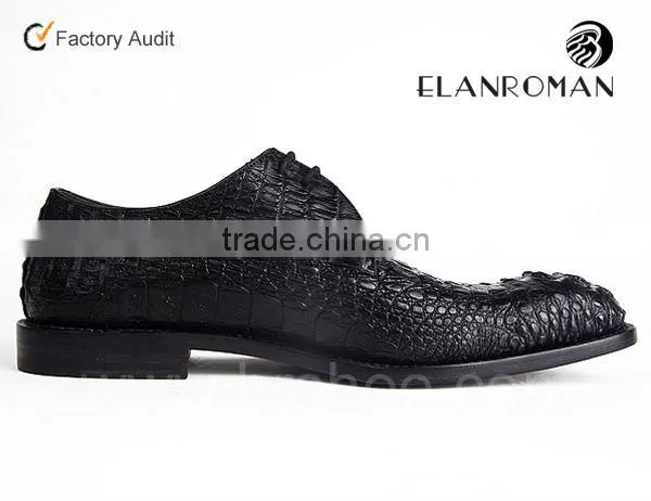 Black color python leather goodyear shoes wholesale shoes new york