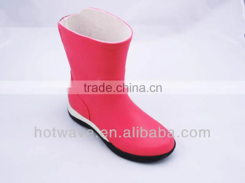 colored fancy rubber boots rubber