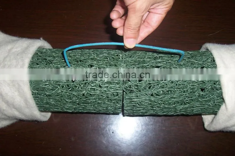 Geocomposite drain pipe for wet land