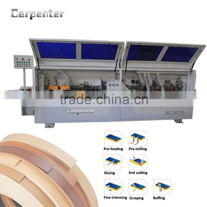KC307P Full automatic veneer edge banding machine / edge bander for sale