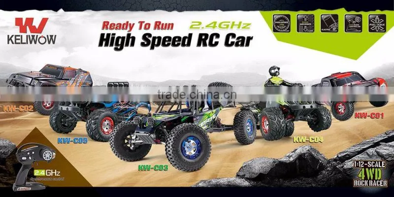 4WD 2.4G Powerful Electric Brushless RC Racing Car Professional Racer 70KM/H