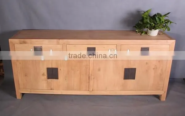Antique natural sideboard