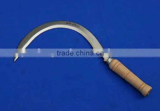 Garden and agriculture harvest steel grass farming sickle