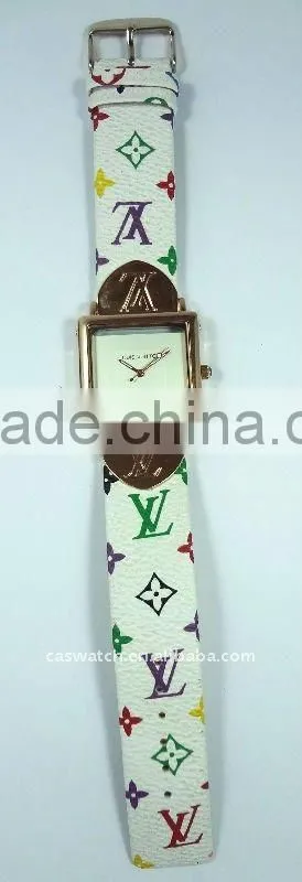 rose-gold women's brand watch
