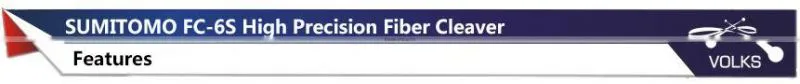 SUMITOMO FC-6S Fiber Cleaver High Precision Cleaver with case