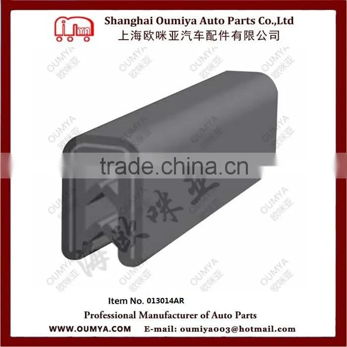 hot sale good oil resistant epdm rubber extruded truck door seal 013014AR