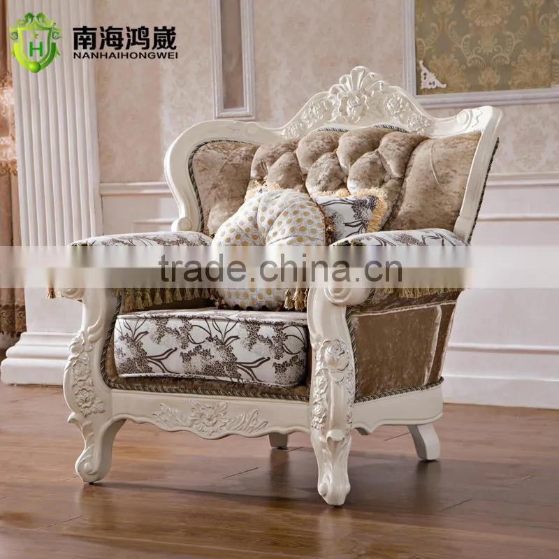 Luxury French Style Hand Carved Wooden MDF Panel Bedroom Sliding Door Cupboard Design