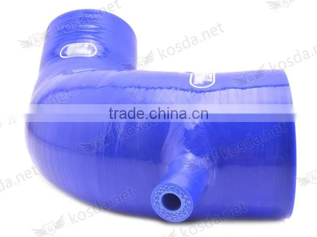 Silicone Hose Induction Hose, blue Silicone rubber Hose Air Intake Pipe, high temperature silicone hose