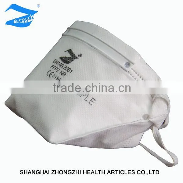 Disposable surgical mouth folding masks