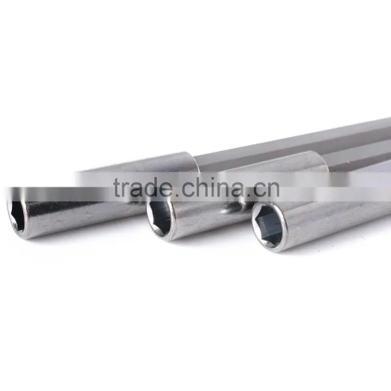 3pcs Magnetic Bit Holder Extensions Tip Bar 3" 4" 6" Quick 1/4" Hex Shank Electric Screwdriver Drill Bis tools
