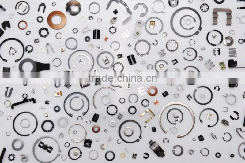 65Mn black anodize bearing washer clip