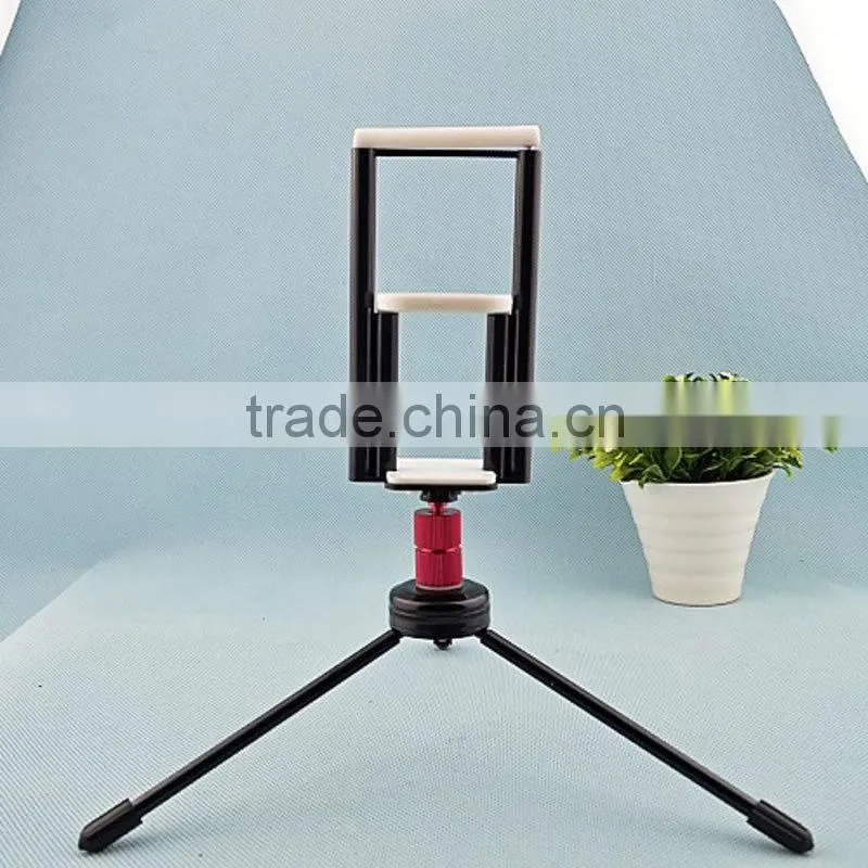 Smilinmount factory newest 2-in-1 Clip Mount Tripod Stand Holder that can hold phones/tablets