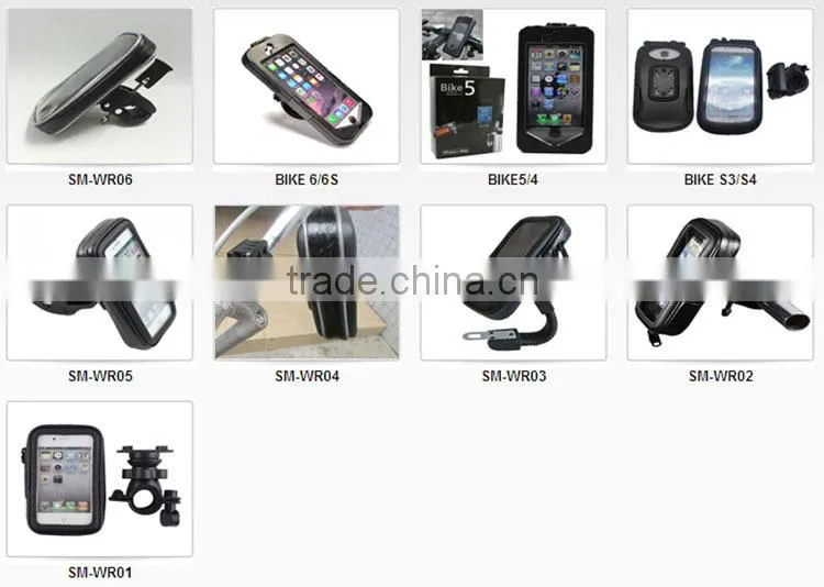 2015 New Touch Screen IPX8 8M Waterproof Phone Bike Motorcycle Holder Case for iPhone6 Plus iPhone4 4s 5 5s Protective Bag Mount