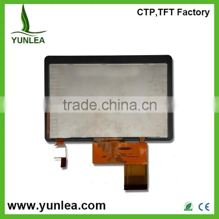 2016 Hottest RGB interface projector lcd 4.3 inch capacitive touch screen