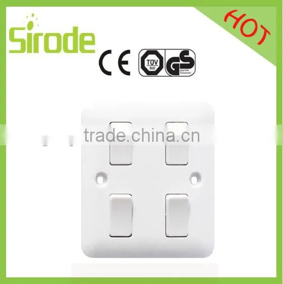 UK BS Standard 45A DP switch with neon light air conditioner AC switch