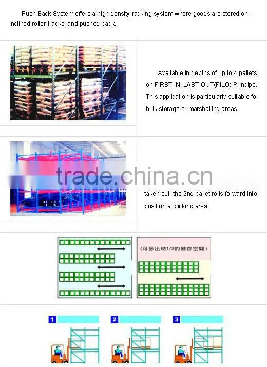 Selective Multi-tier Carton Flow Shelving Racking with CE certification