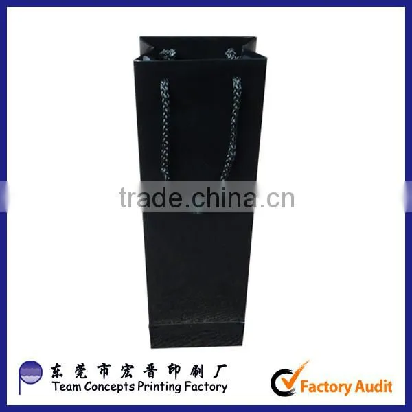 France luxury paper wine bag made in China