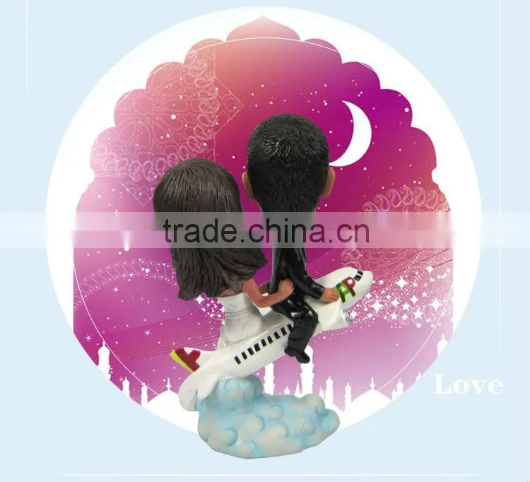 custom bride and groom cake topper