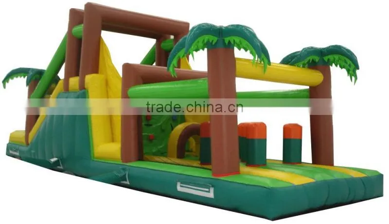 new style inflatable bouncer and slide, inflatable obstacle course