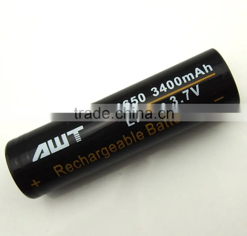 AWT 18650 3400mah large capacity battery LED Flashlight ST-SC3405DCR-5W g700 flashlight AWT 18650