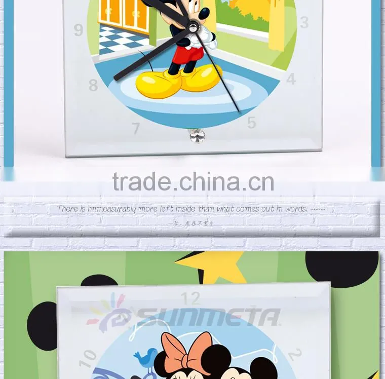 High Quarlity Sublimation Glass Photo Frame can be used for clock