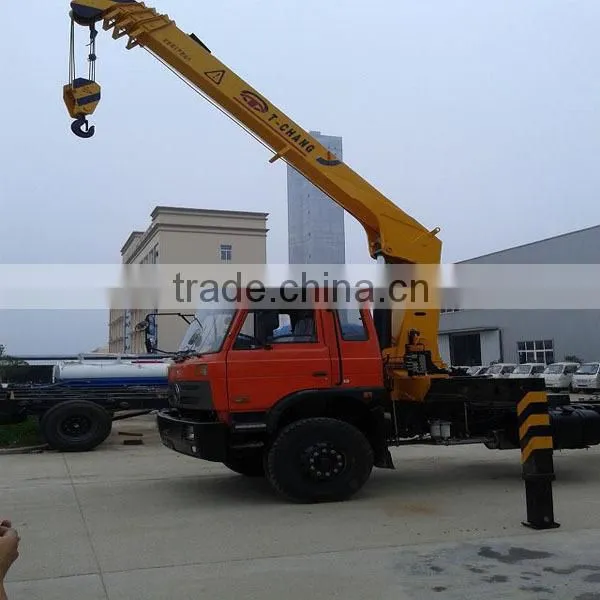 hot sale 10ton swing stick boom small lift crane for truck sale