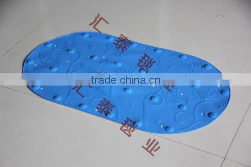 PVC bathroom mat fashion pvc bathmat china factory S02