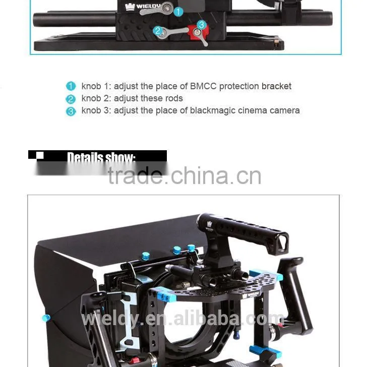 PRO blackmagic cinema cerama BMCC kit for photography