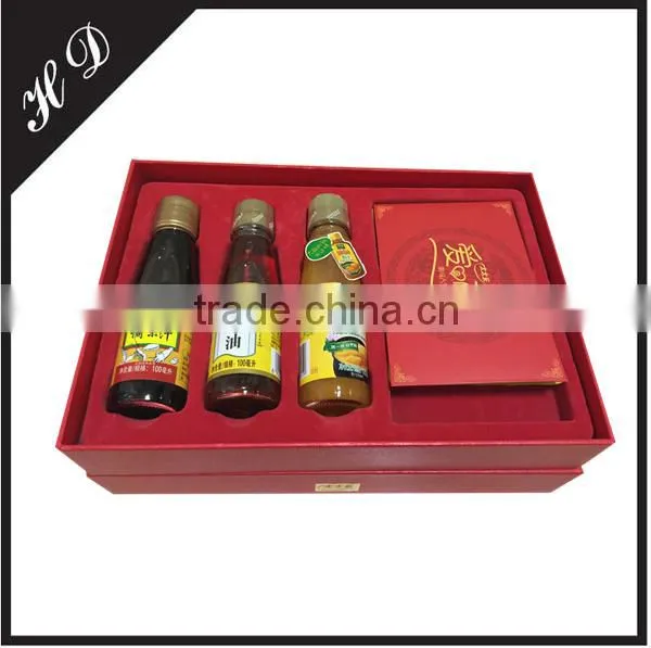 Custom Red Gift Box Packing