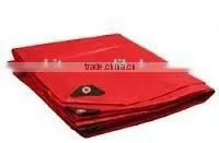 6' X 8' Heavy Duty Premium Red Poly Tarps,Red Poly Tarps (12 Mil)