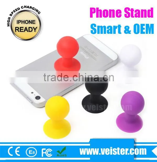 Cheapest silicone sucker stand for cell phone /for smart phone/for iphone