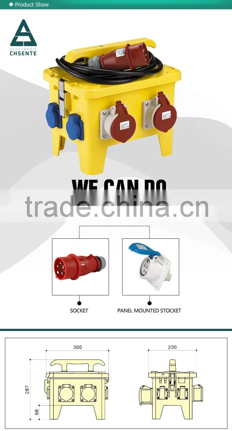 China Suppler Power Current Breaker Distribution Board Control Panel Box PVC