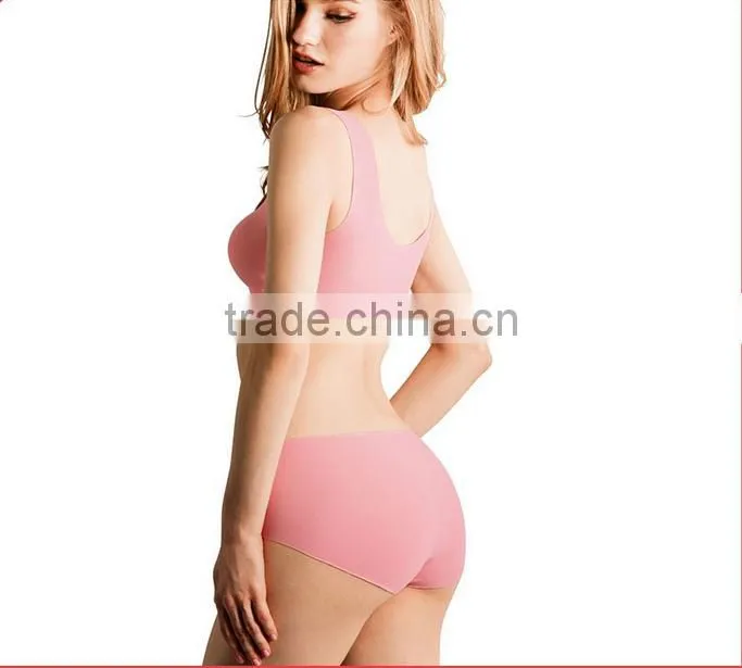 One piece type Seamless Bra Sports Vest Inner wear