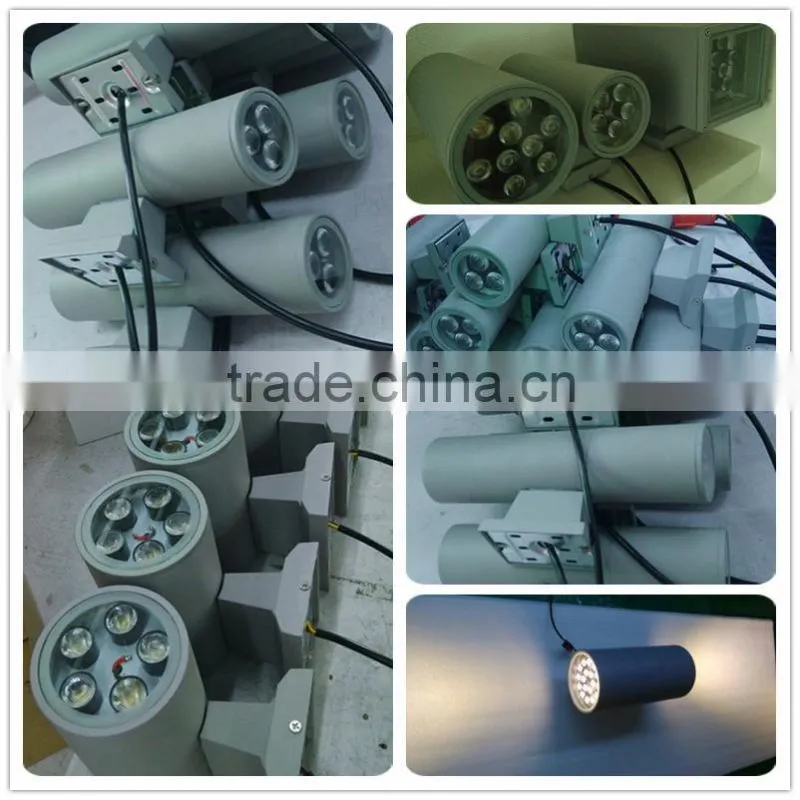Modern Stype decorative outdoor Epistar LED up and down wall light led 6w