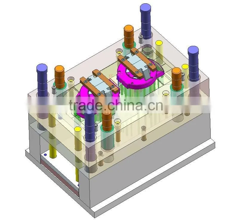 Customized Plastic used plastic injection molds Making