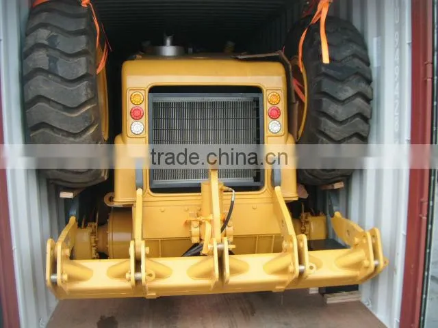 China made 220HP sdlg motor grader with Shanghai/cummins engine ZF6WG180 transmission