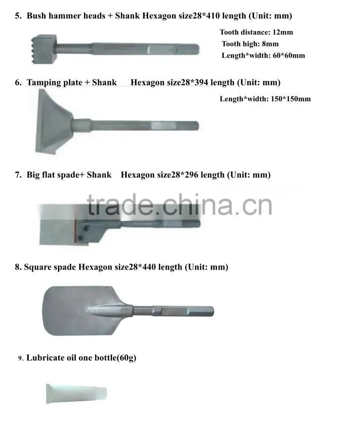 2000W demolition hammer China manufacturer