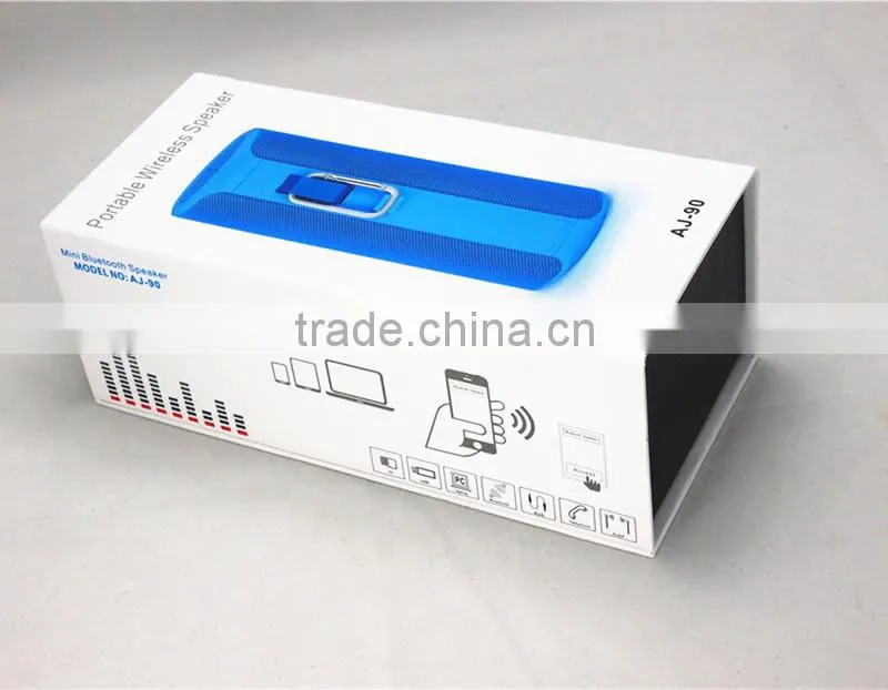 AJ-90 2014 New model travel speaker outdoor speaker bluetooth speakerbox