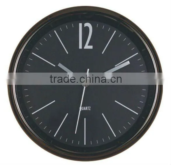 plastic round wall mounted decorative wall clock