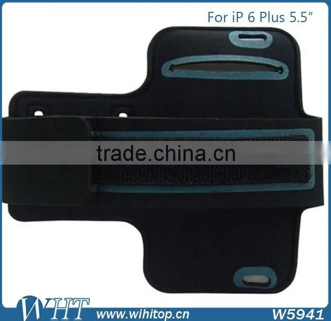 Sports Band for iPhone 6 Plus 5.5 Inch Armband Leather Case