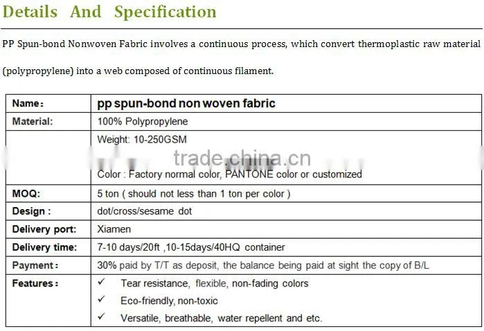 non woven material/Discount breathable nonwoven fabric/cloth non-woven interlining bedding cover